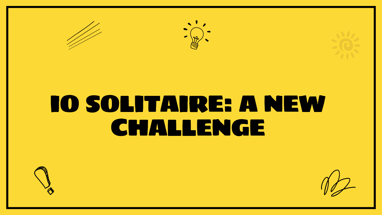 Io Solitaire: A New Challenge