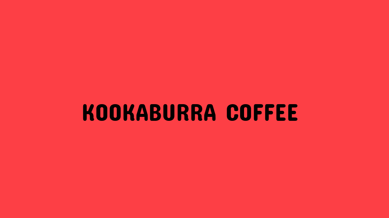 kookaburra coffee