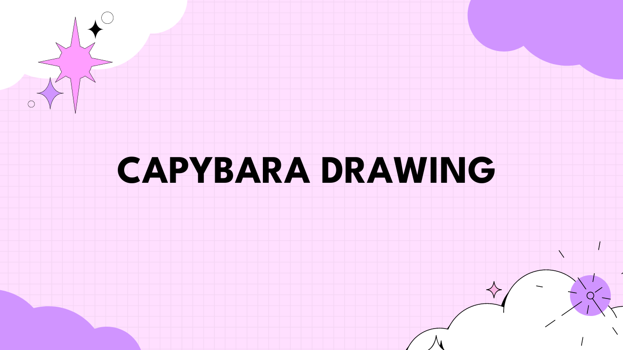 capybara drawing