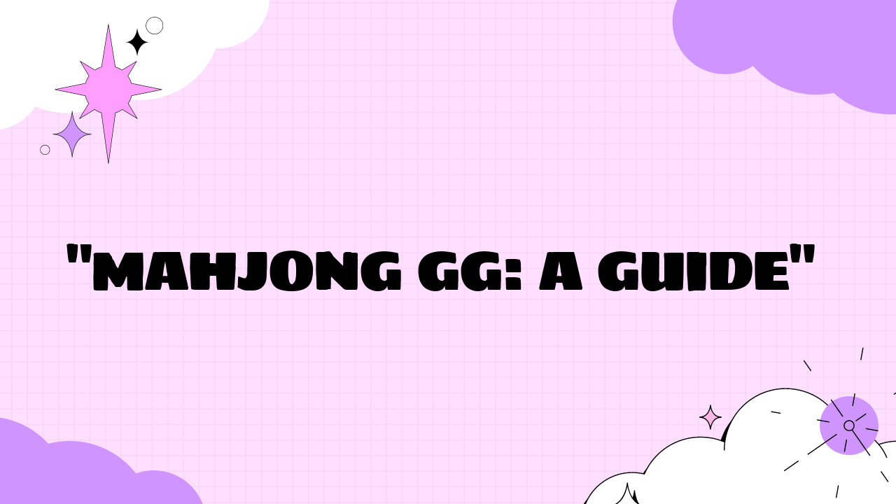 mahjong gg