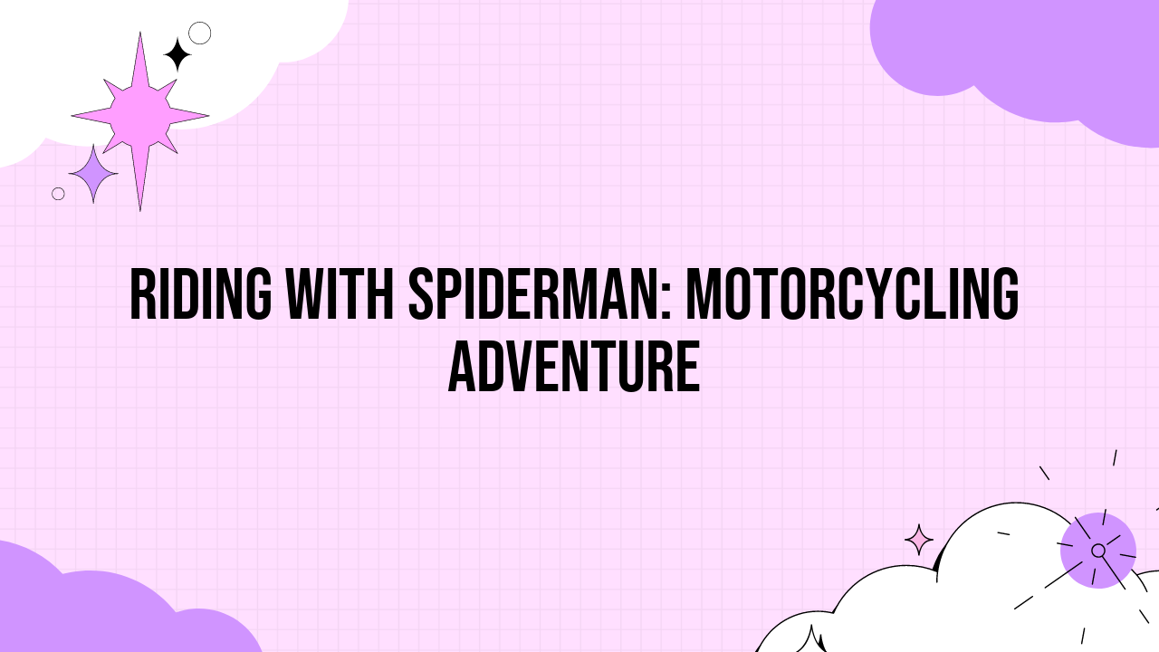 spiderman motorcycle