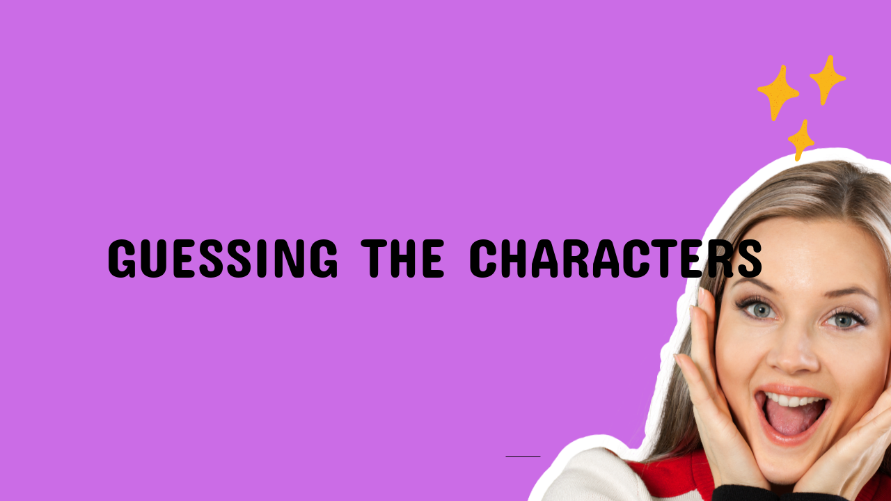 guessing the characters
