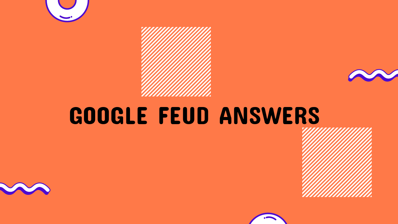 google feud answers