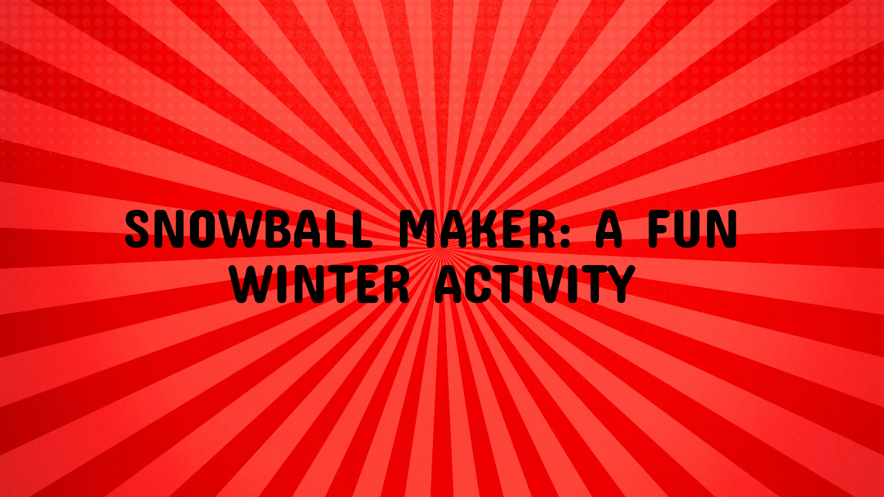snowball maker