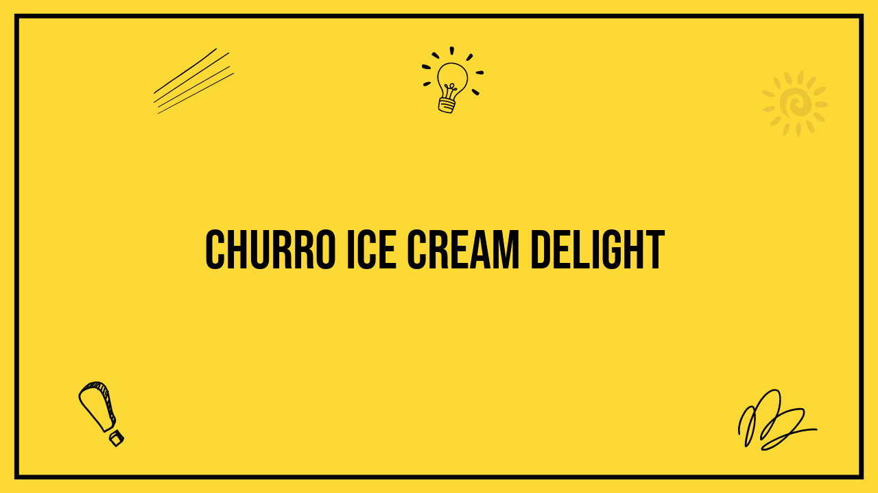 churro ice cream