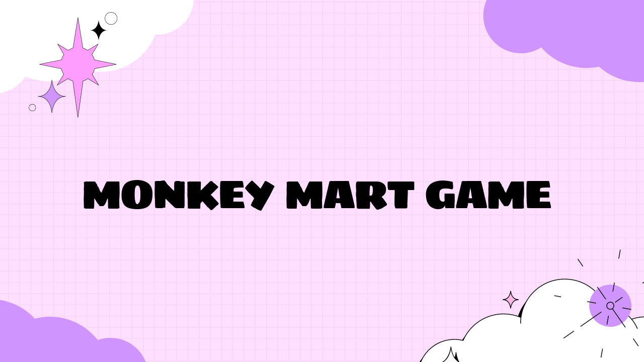 Monkey Mart Game