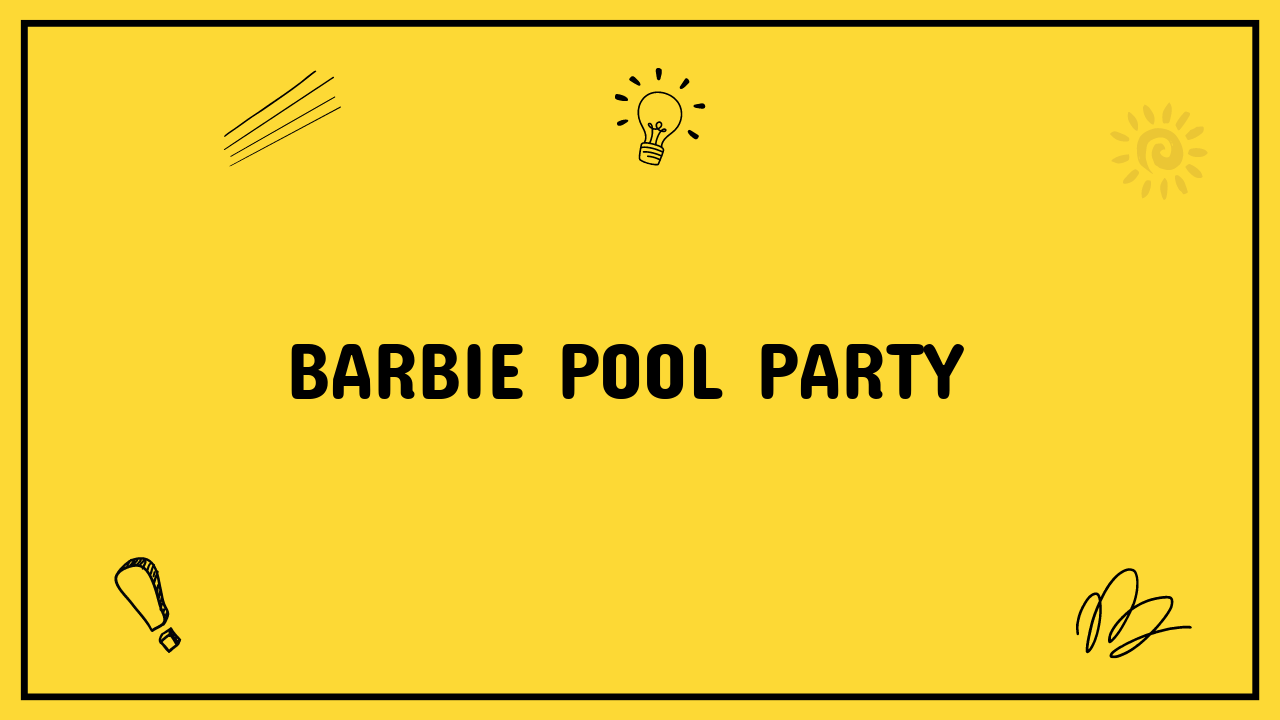 barbie pool