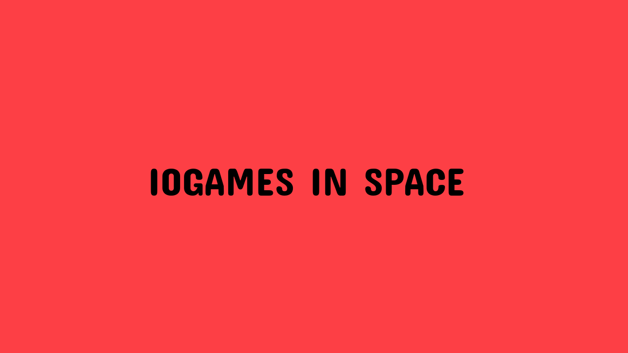 IoGames in Space