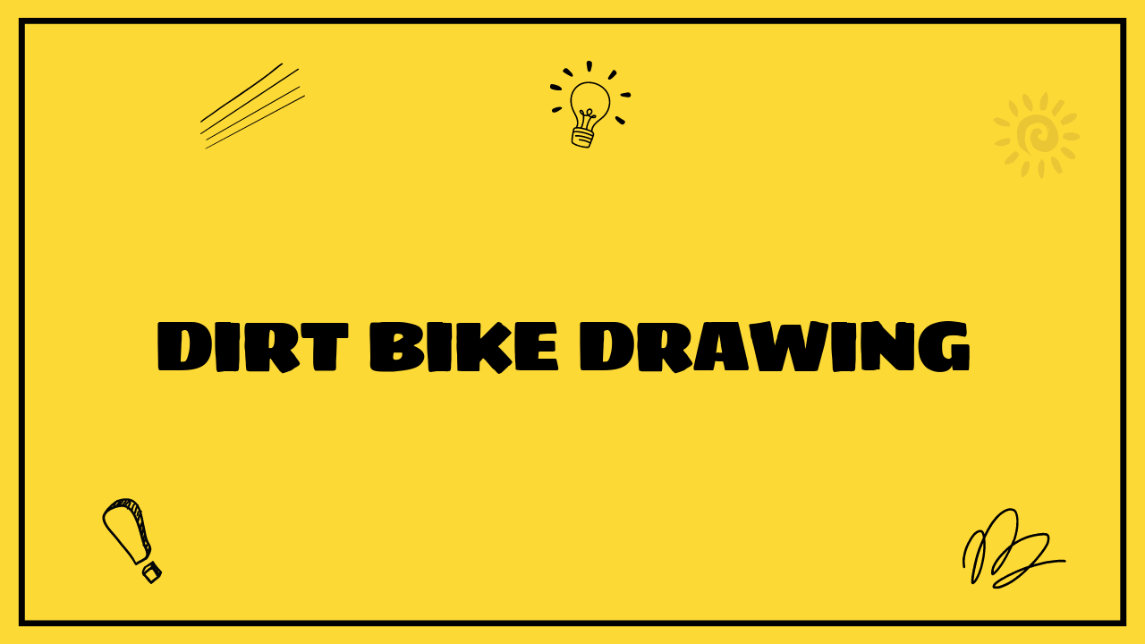 Dirt Bike Drawing