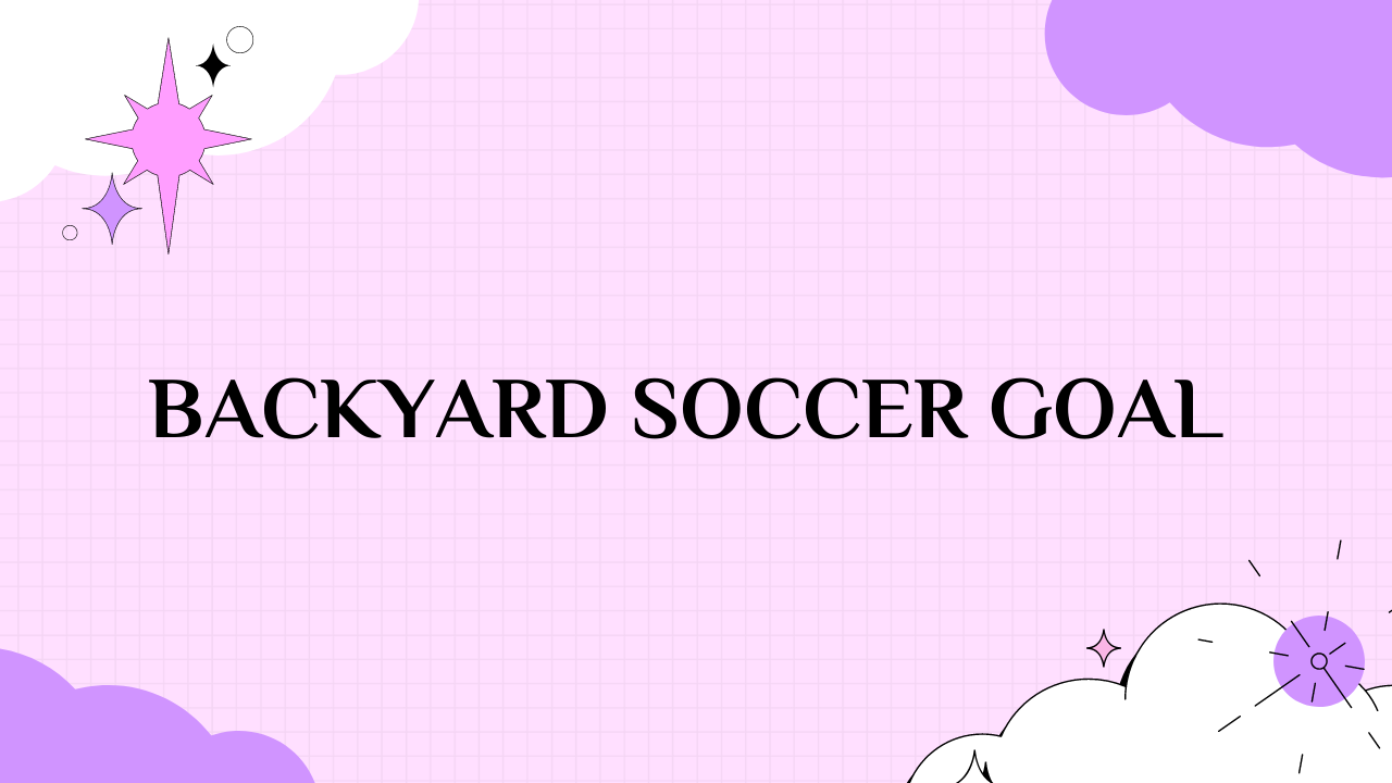 backyard soccer goal