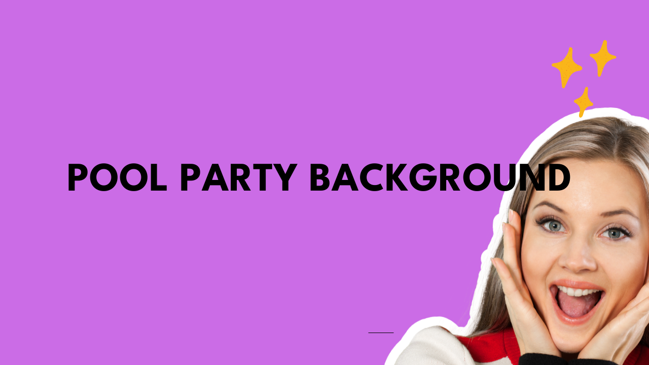 Pool Party Background
