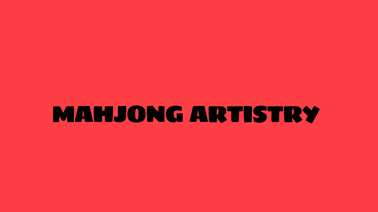 mahjong art