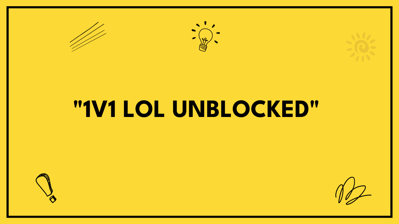 1v1 lol un blocked