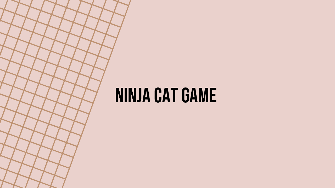 ninja cat game