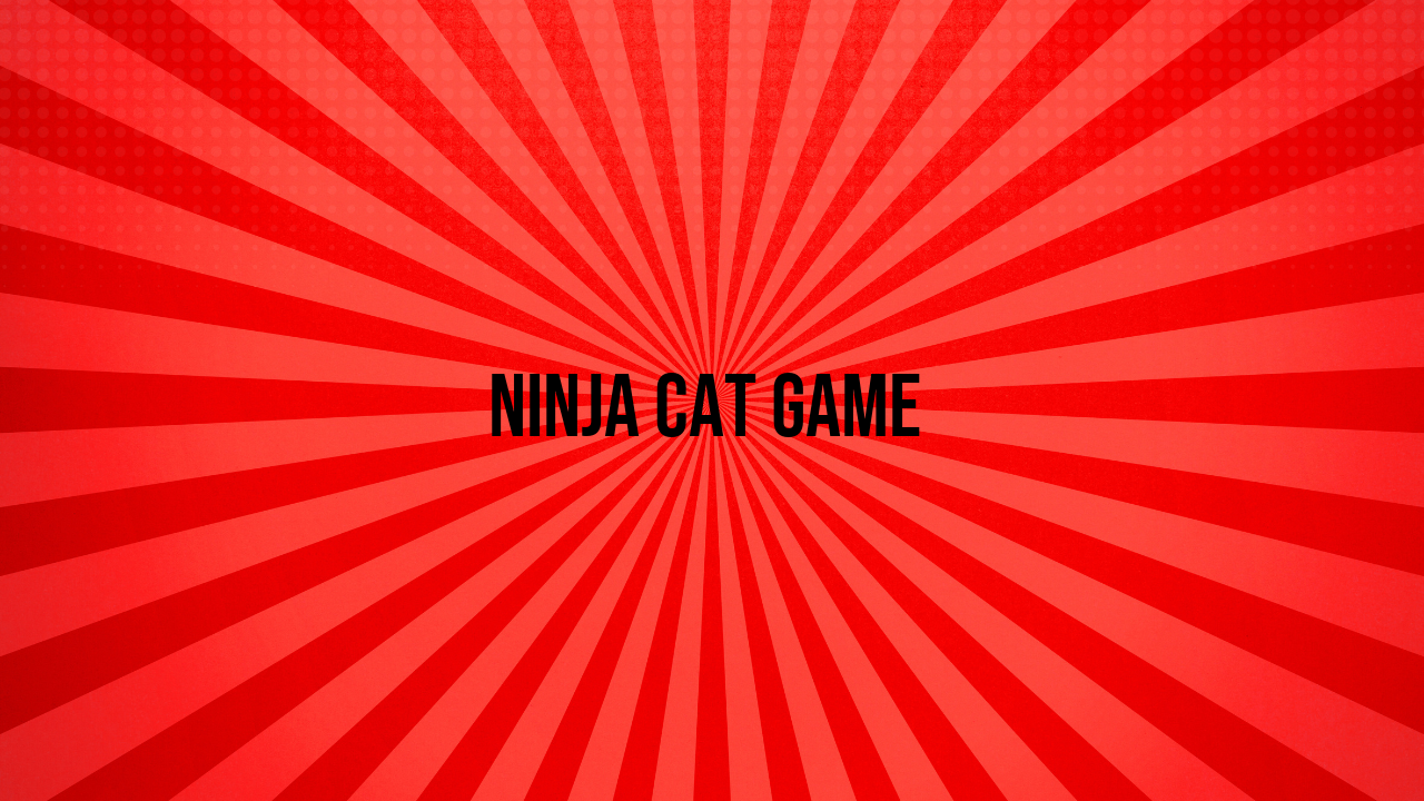 Ninja Cat Game