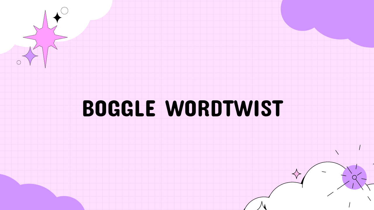 boggle wordtwist