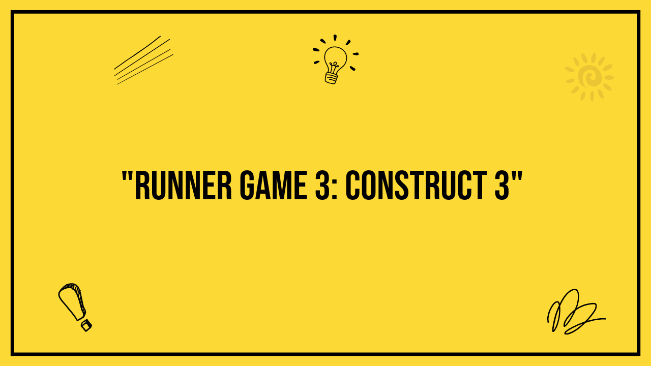 runner game 3 construct 3