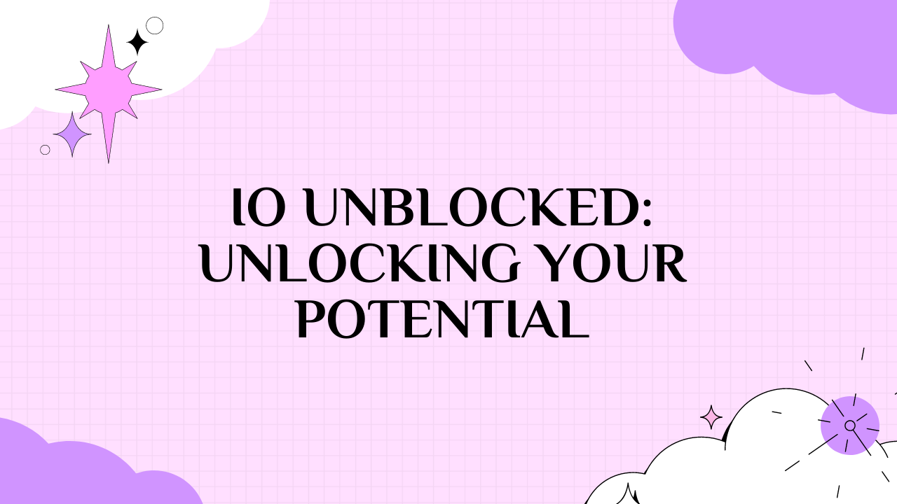 IO Unblocked: Unlocking Your Potential