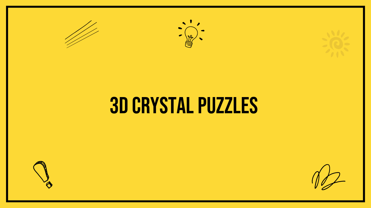 3d crystal puzzles