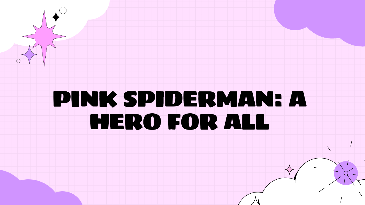 pink spiderman