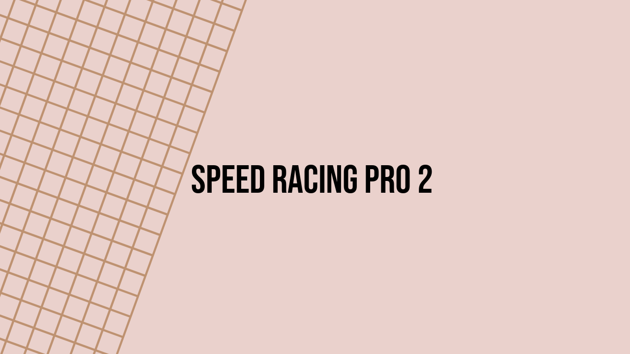 speed racing pro 2