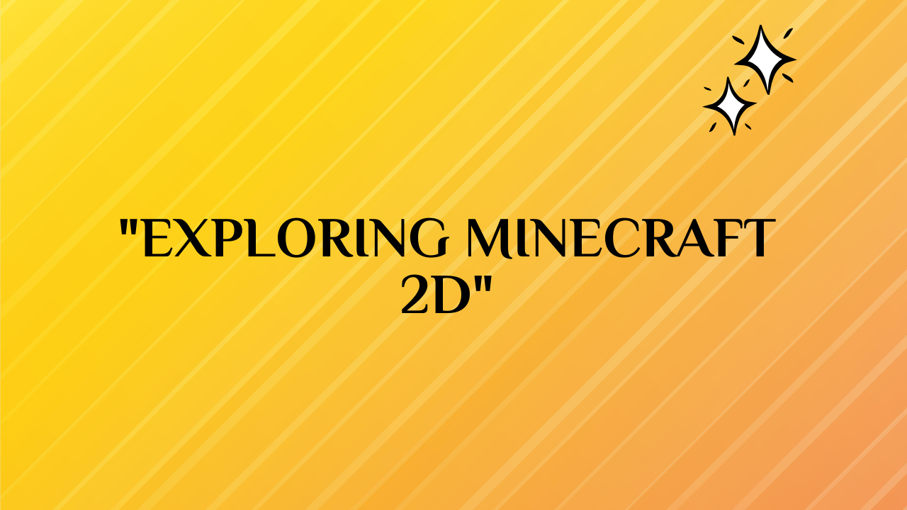 minecraft 2d
