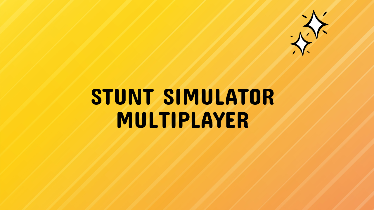 stunt simulator multiplayer