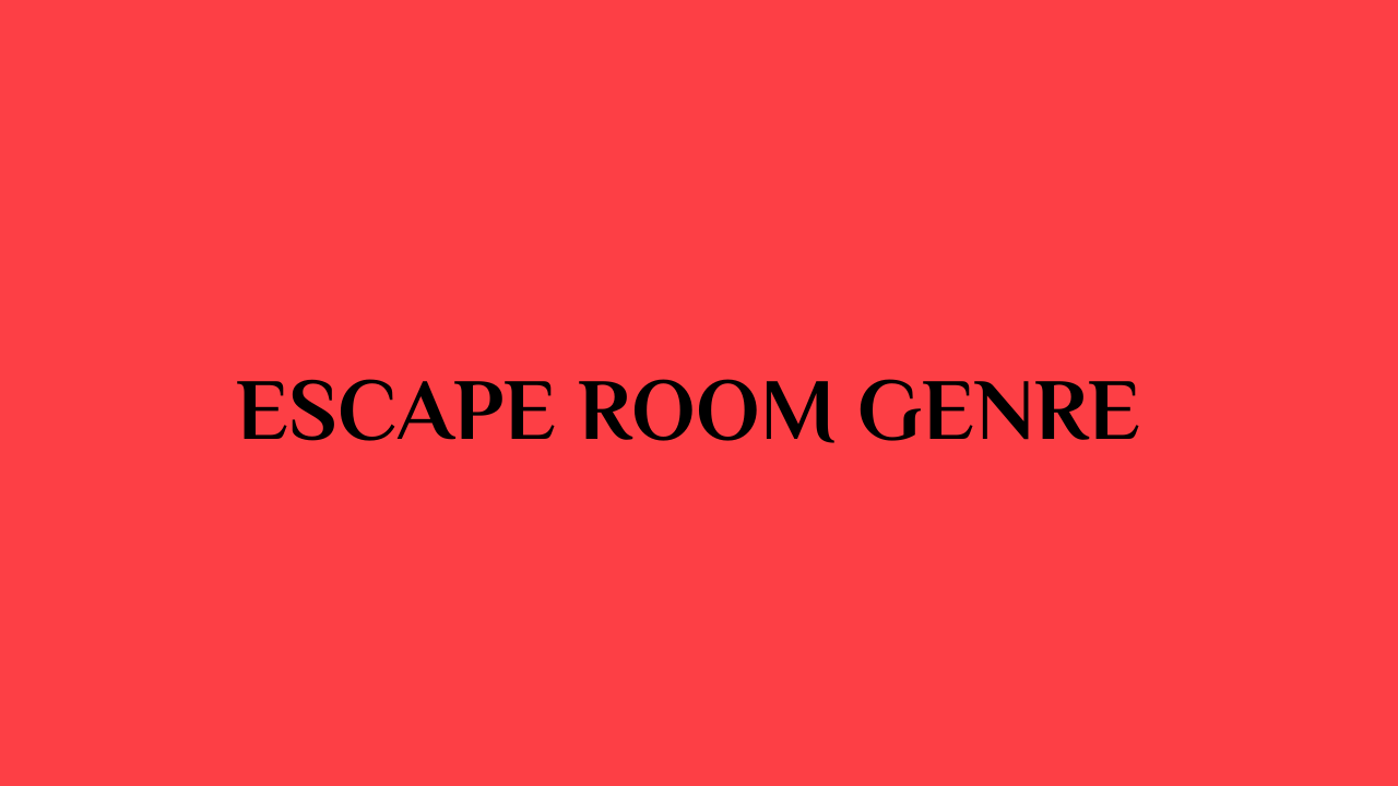 escape room genre