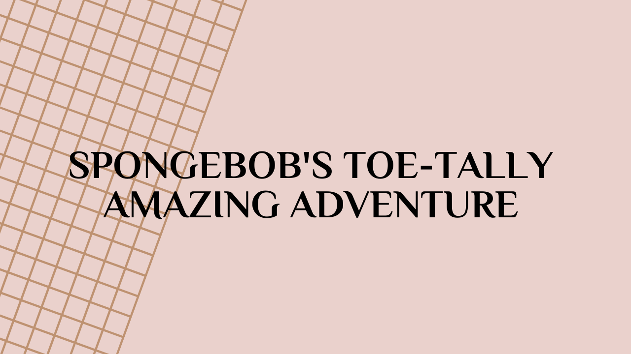 spongebob toe