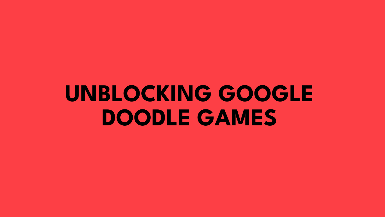 google doodle games unblocked
