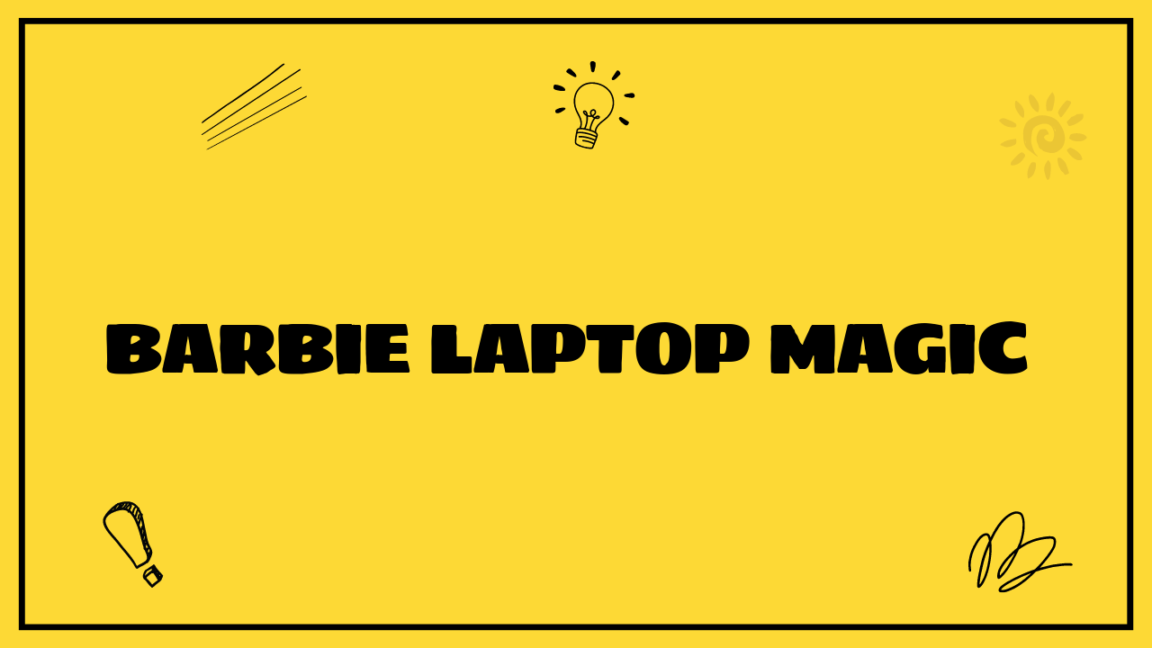 barbie laptop