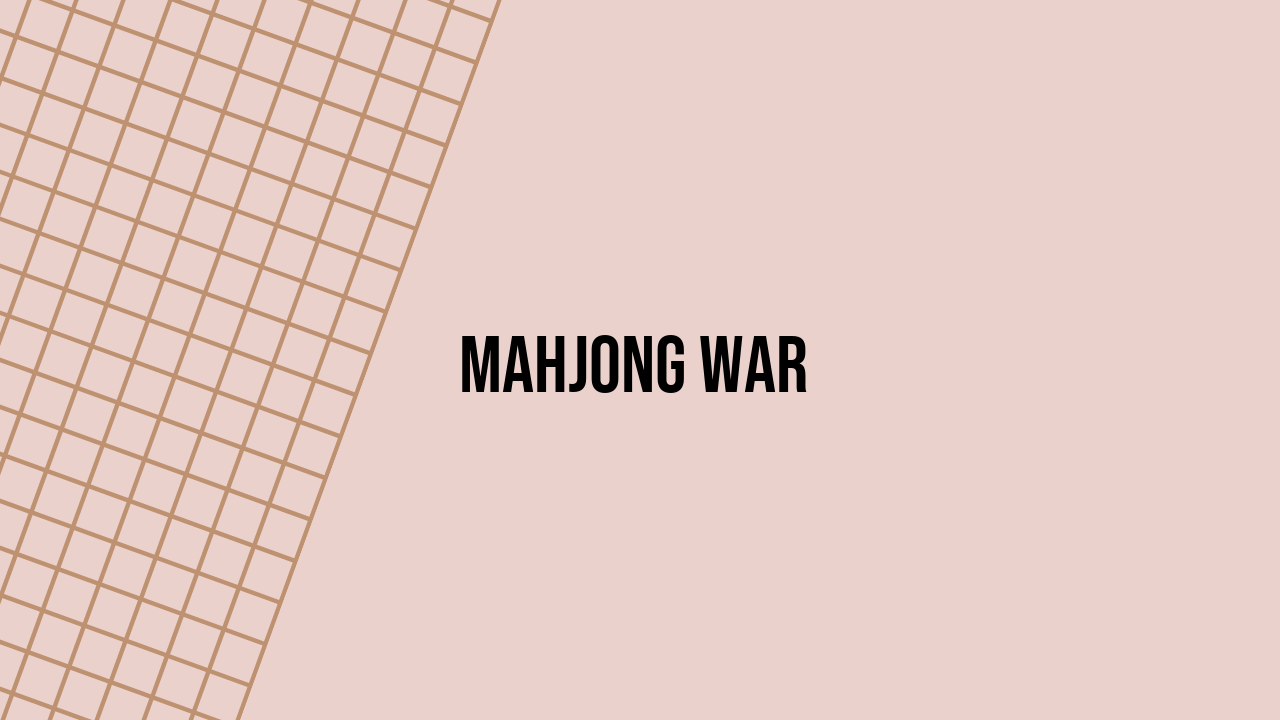 mahjong war