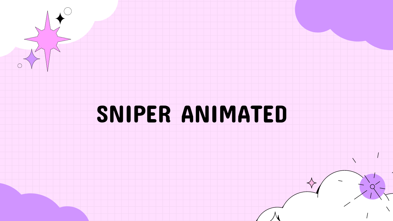 sniper animated
