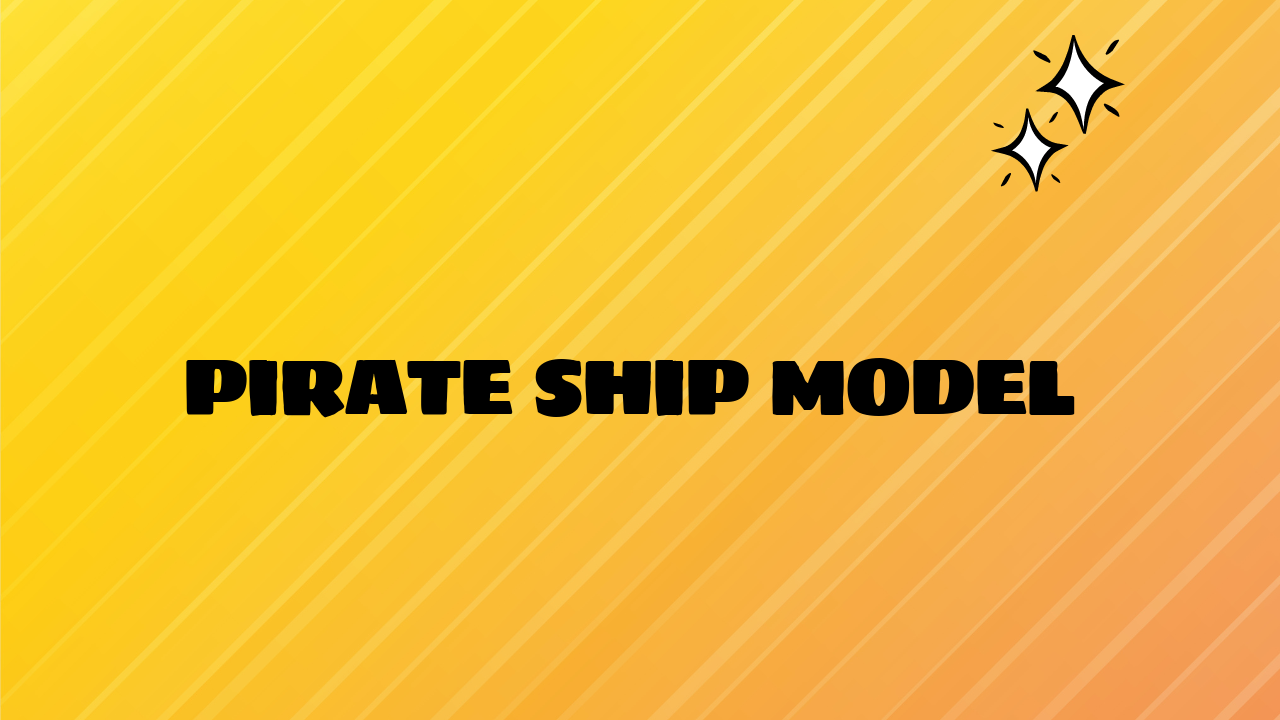 Pirate Ship Model