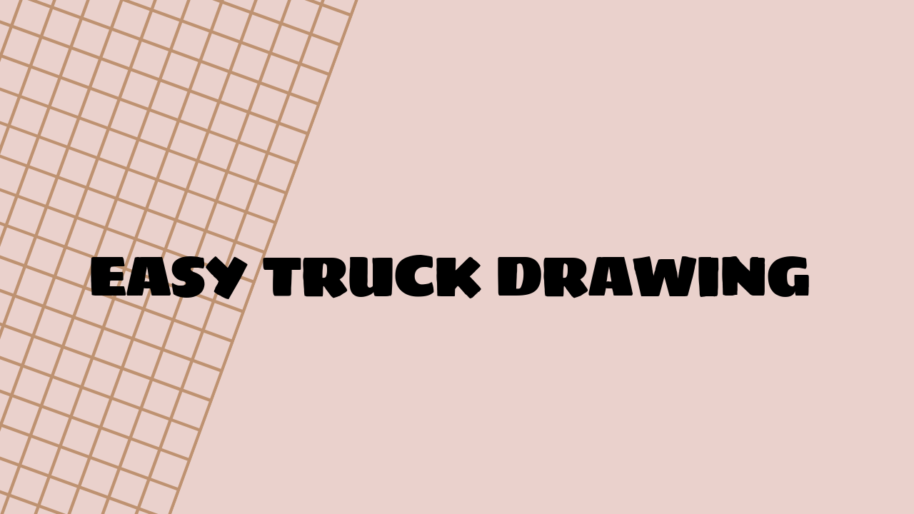 Easy Truck Drawing