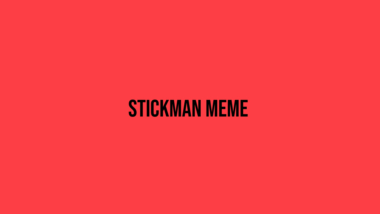 stickman meme