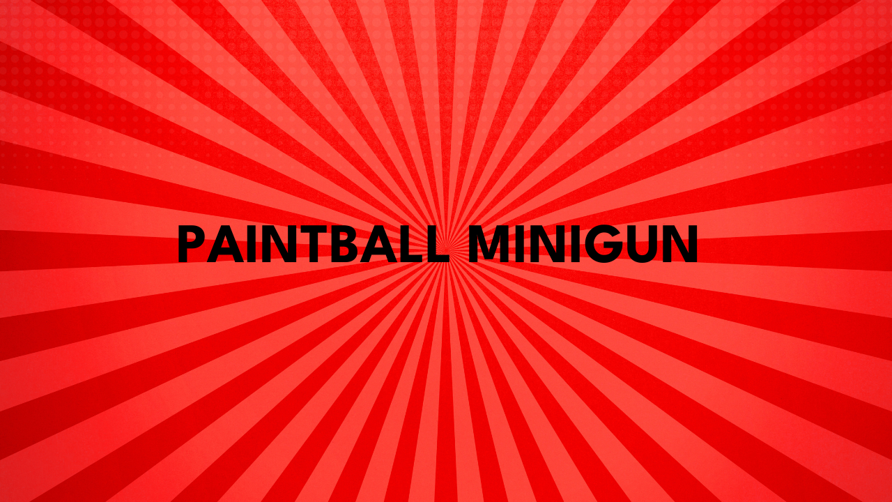 Paintball Minigun