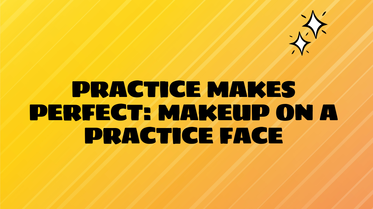 makeup practice face