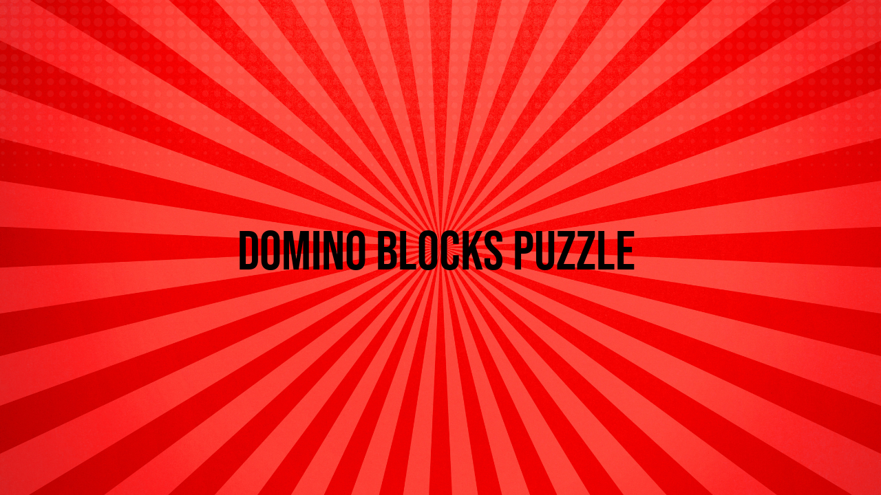 Domino Blocks Puzzle