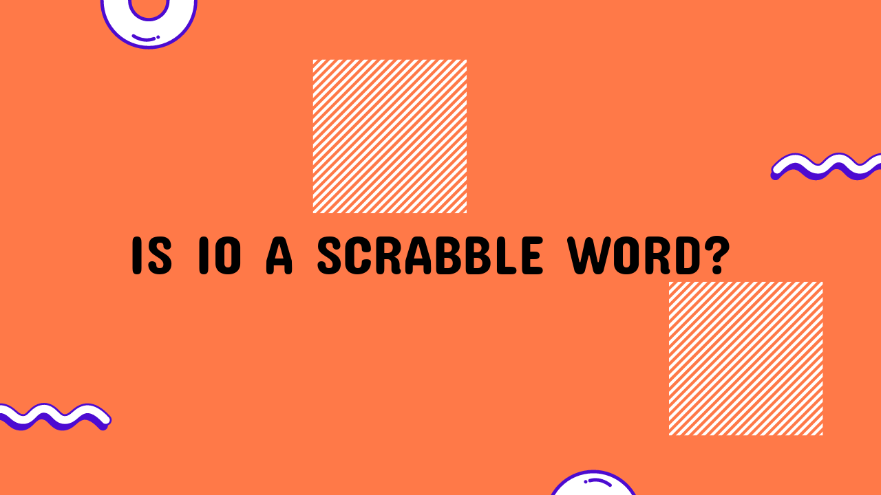 is io a scrabble word