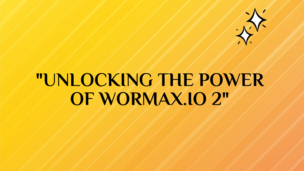 wormax.io 2