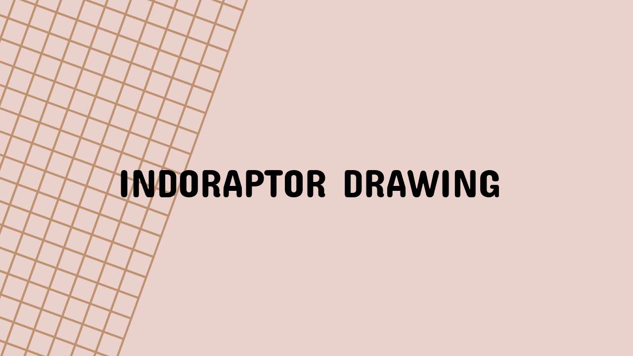 Indoraptor Drawing