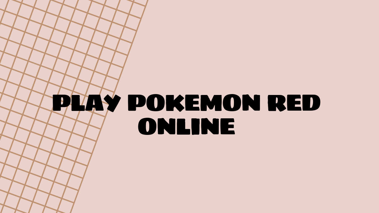 pokemon red online