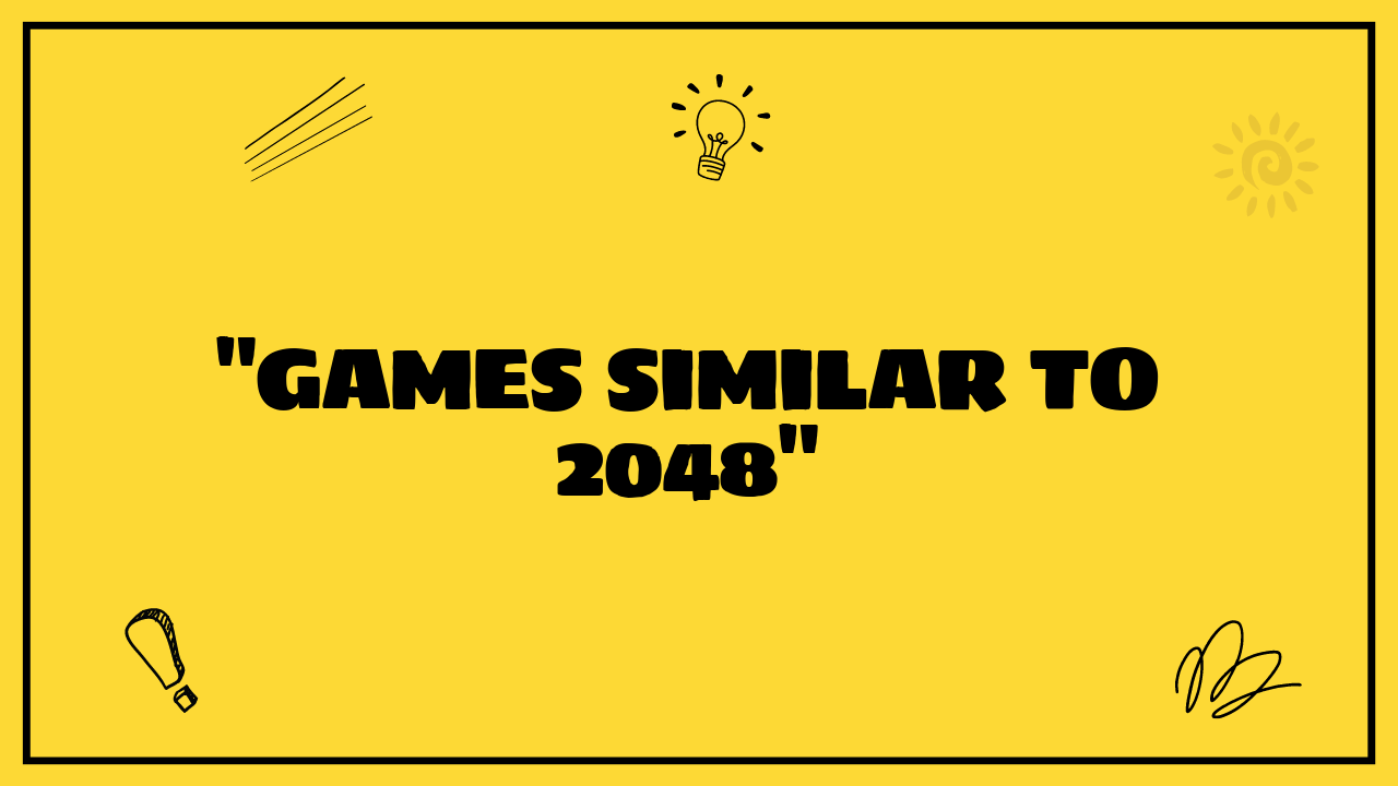 games like 2048
