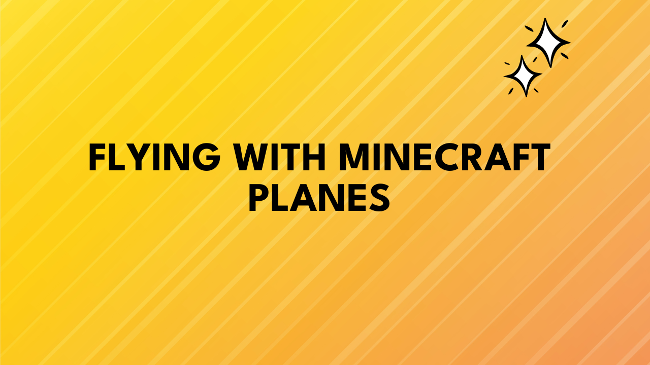 minecraft plane