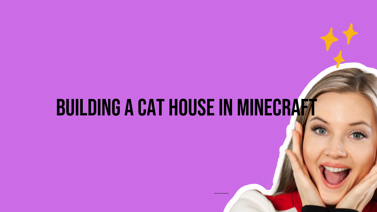 cat house in minecraft