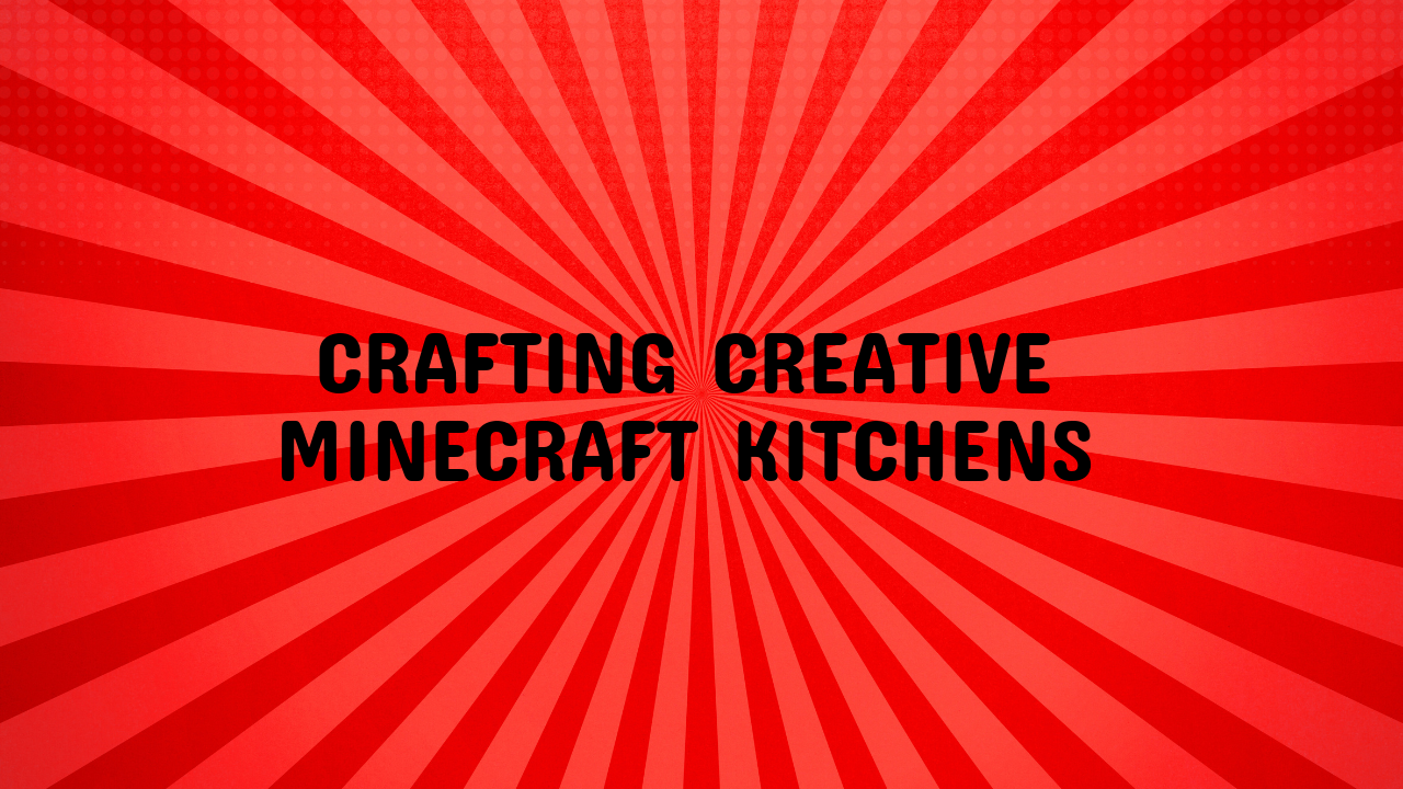 minecraft kitchens