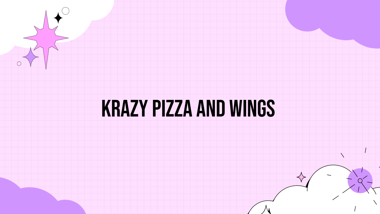 Krazy Pizza and Wings