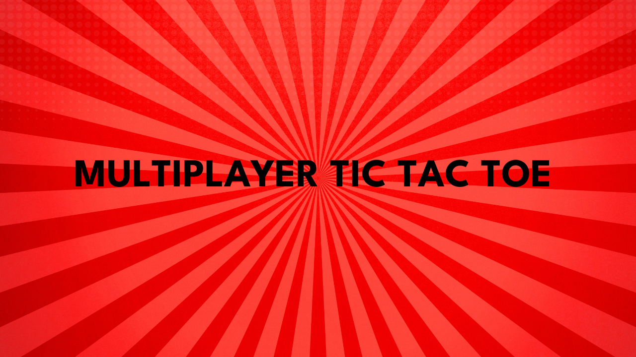 multiplayer tic tac toe