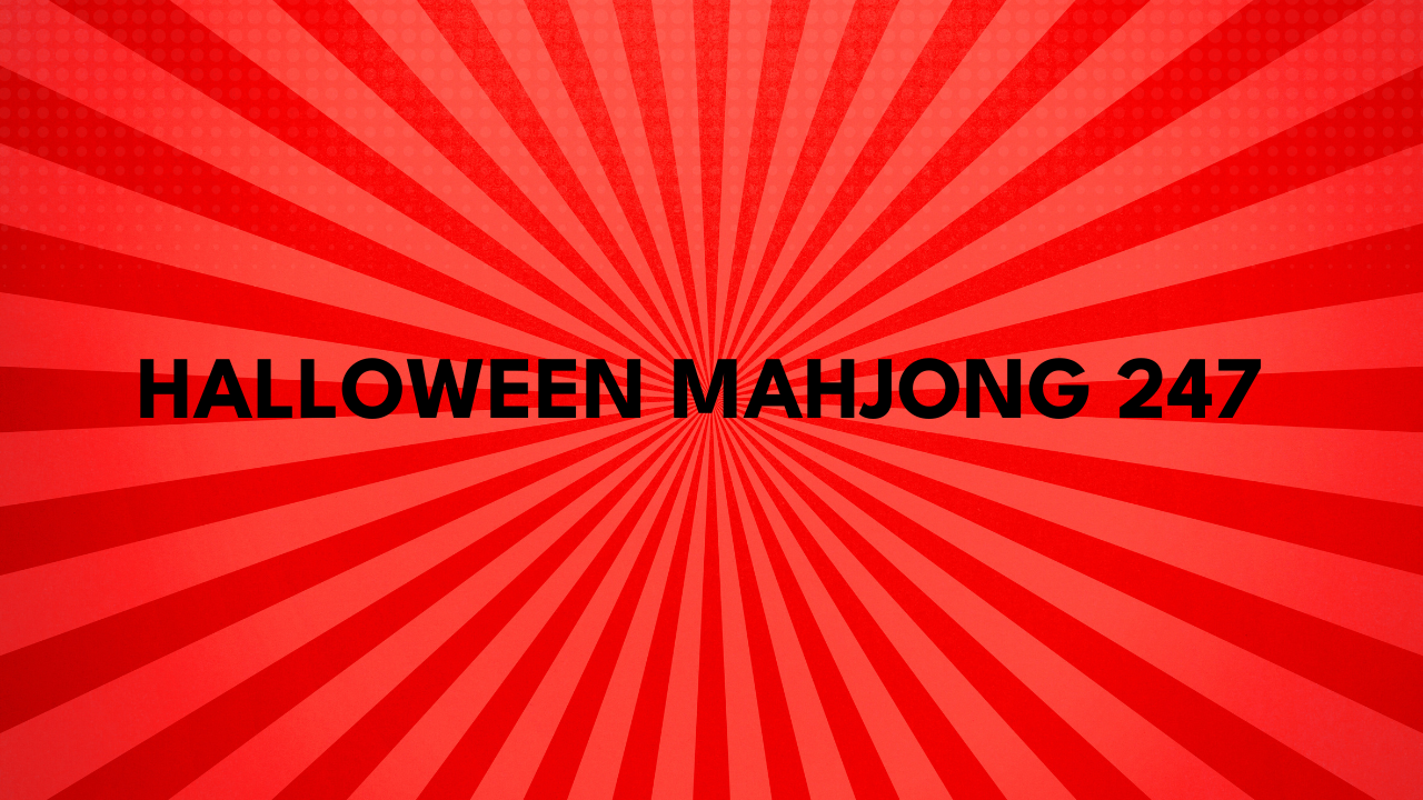 halloween mahjong 247